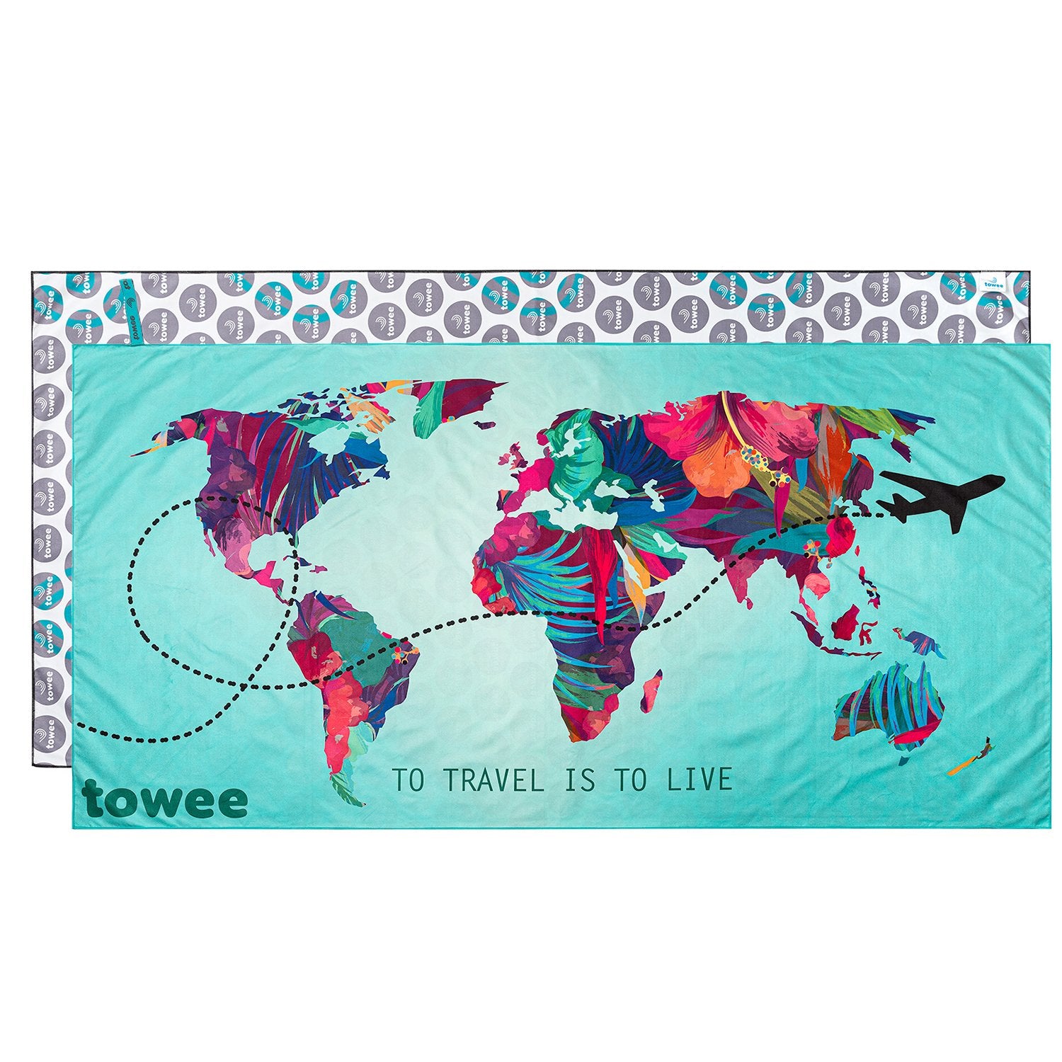 Szybkoschnący ręcznik TRAVEL THE WORLD